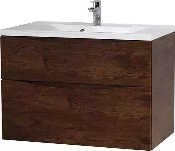 Тумба под раковину BELBANGO Marino-H60 100 rovere moro (MARINO-H60-1000-2C-SO-RW-P)