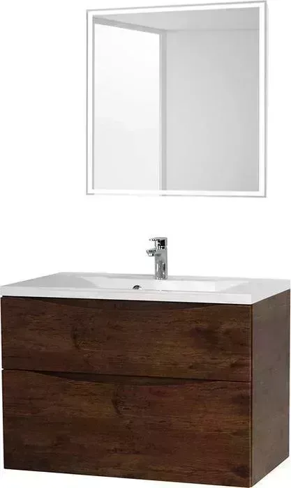 Мебель для ванной BELBANGO Marino-H60 100 rovere moro