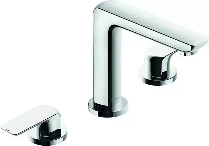 Смеситель для раковины Kludi Ameo на 3 отверстия, с донным клапаном (413930575)