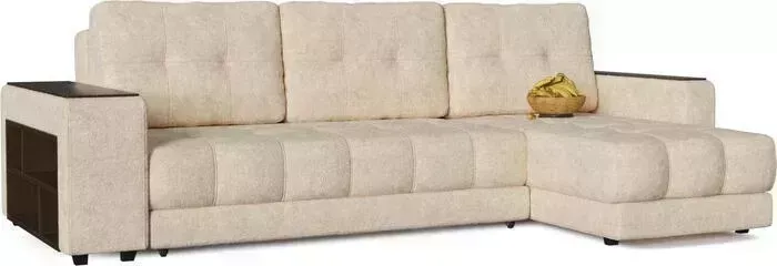 Диван угловой Смарт Милан (Брюссель) Ivory правый