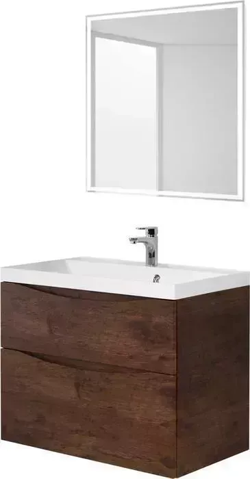 Мебель для ванной BELBANGO Marino-H60 90 AST rovere moro