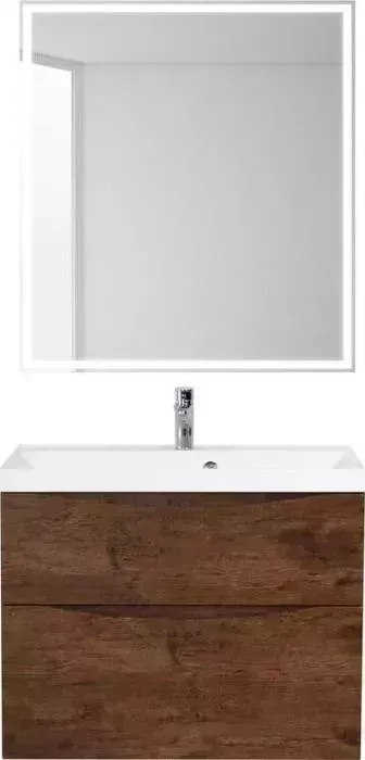 Мебель для ванной BELBANGO Marino-H60 80 AST rovere moro