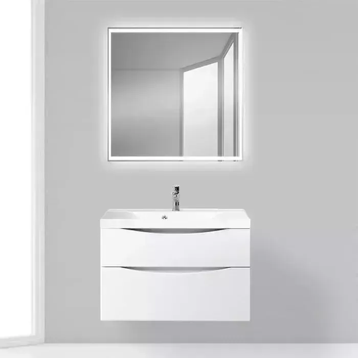 Мебель для ванной BELBANGO Marino-H60 80 PR bianco lucido