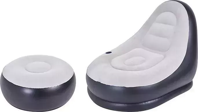 Надувное кресло Jilong FLOKER LOUNGE WITH STOOL 125х100х85 см