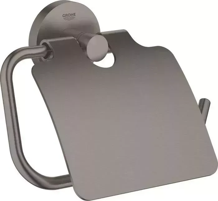 Держатель туалетной бумаги Grohe Essentials темный графит матовый (40367AL1)
