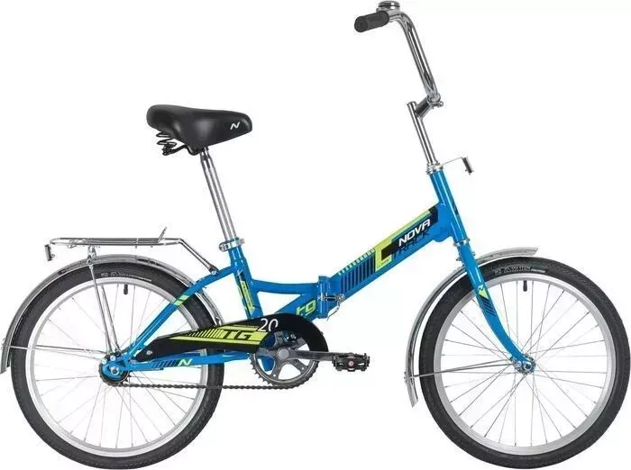 Велосипед NOVATRACK 20 TG20 складной синий