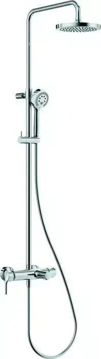 Душевая система Kludi Logo Dual Shower System со смесителем, хром (6808305-00)