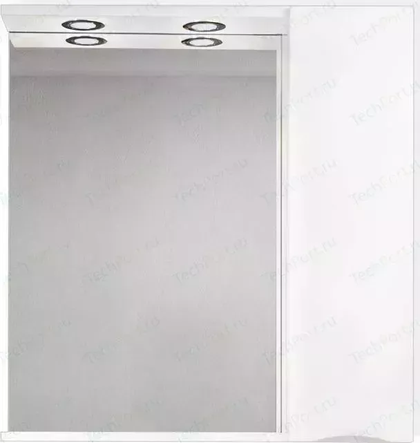 Зеркальный шкаф BELBANGO Marino правый, белый (MARINO-SPC-900/750-1A-BL-P-R)