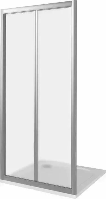 Душевая дверь Good Door Infinity SD 80х185 матовая Grape, хром (SD-80-G-CH)