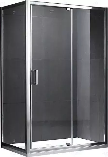 Душевой уголок GEMY Sunny Bay 120x90 прозрачный, хром (S28191B-A90)