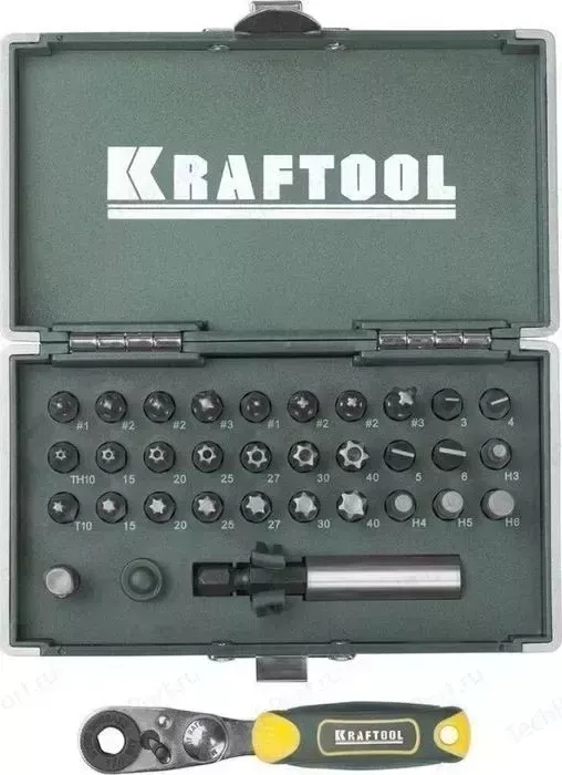 Набор бит KRAFTOOL X-Drive NSS 33 предмета (26065-H33)