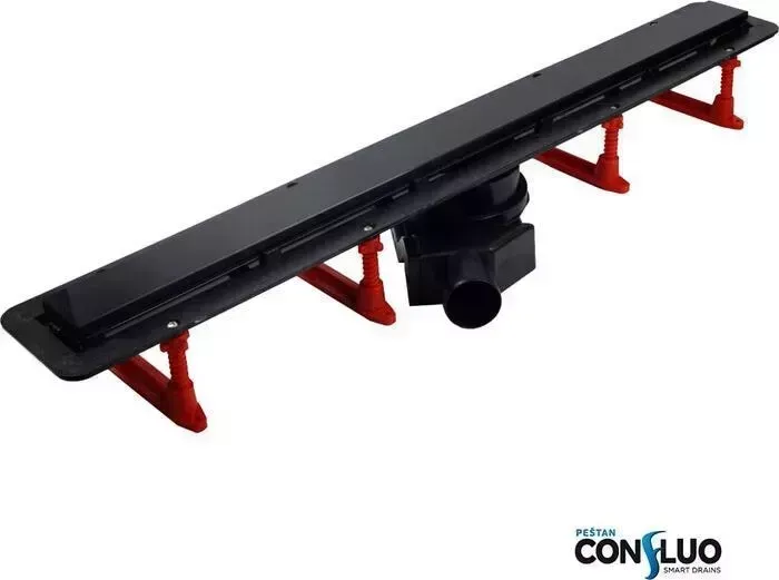Душевой лоток PESTAN Confluo Frameless Line 950 Black Glass (13701207)