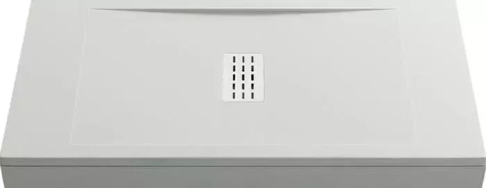 Душевой поддон Good Door Flow 140х70 с каркасом и экраном, белый
