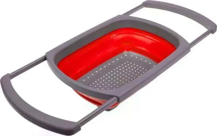 Дуршлаг складной Bradex 4.0 л красный (TK 0398)