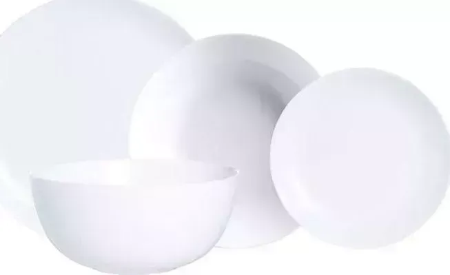 Набор столов LUMINARC ой посуды 16 предметов Diwali White (Q0924)
