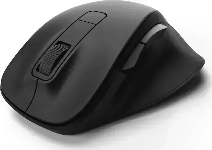 Мышь проводная HAMA MW-500 черный оптическая (1600dpi) бес USB для ноутбука (5but)