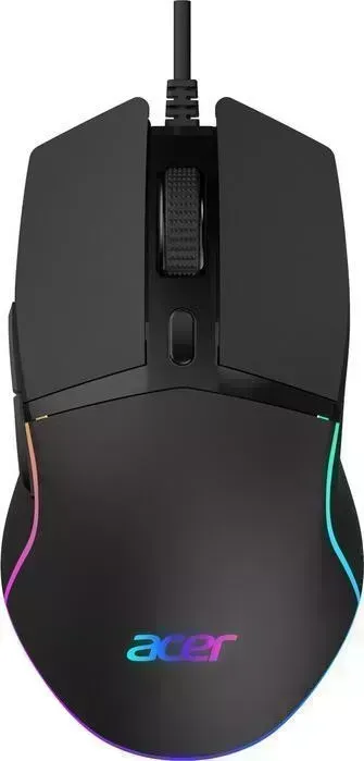 Мышь проводная ACER OMW121 черный оптическая (6400dpi) USB (6but) (ZL.MCEEE.00U)