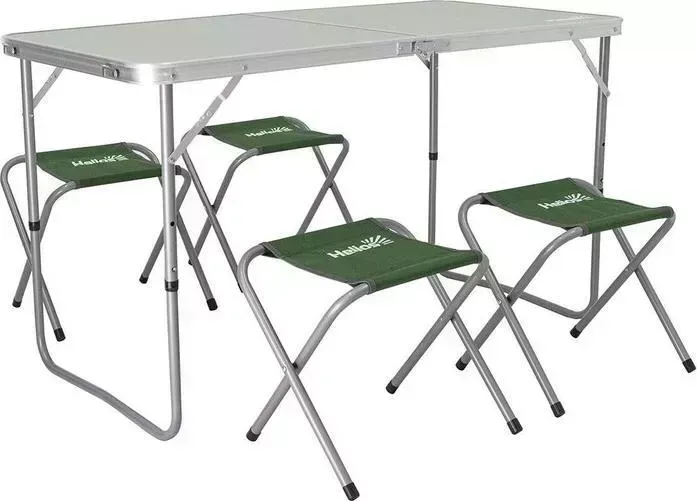 Набор мебели HELIOS стол + 4 табурета (HS-TA-21407+HS-21124-G)