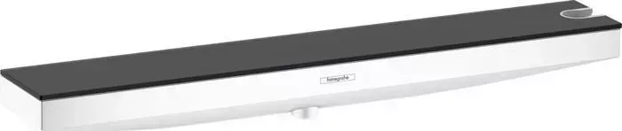 Полка Hansgrohe с держателем Rainfinity правосторонняя, белая (26858700)