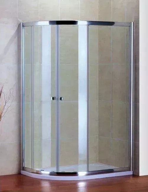 Душевой уголок CEZARES Pratico RH-2 120x80 правый, с поддоном, рифленый Punto, хром (PRATICO-RH-2-120/80-P-Cr, ЛП00016)