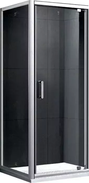 Душевой уголок GEMY Sunny Bay 70x100 с поддоном, прозрачный, хром (S28130-A100, ЛП00079)