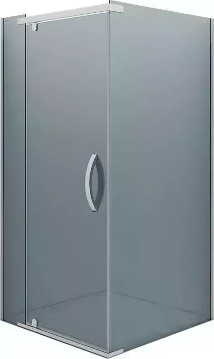 Душевой уголок Alex Baitler 100x100 тонированный, хром (AB244-100, ЛП00189)
