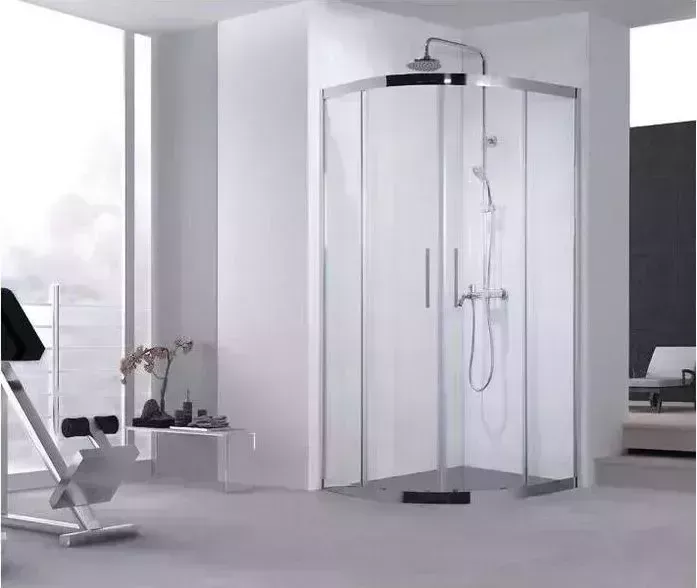Душевой уголок AQUANET Delta 90x90 с поддоном, прозрачный, хром (NPE2142, НХ108)