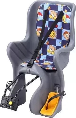 Велокресло GHBIKE GH-928LG, быстросъемное, крепеж на подседельную трубу рамы