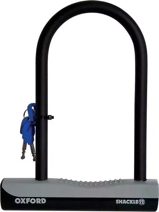 Велозамок Oxford "Shackle 12 M", 3 ключа, 203х103 мм