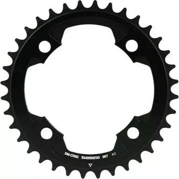 Звезда передняя Shimano для SAINT FC-M820/M825, SM-CR82, 38T, черный