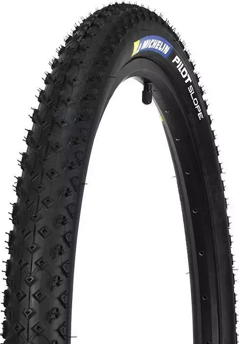 Покрышка MICHELIN PILOT SLOPE 57-559 (26x2.25)TS TLR BLACK,55TPI фолдинг, чёрный 183879