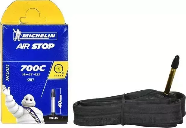 Велокамера MICHELIN A2 AIRSTOP 25/32X622/635 28х1-14 PR 40mm вентиль Presta 317049