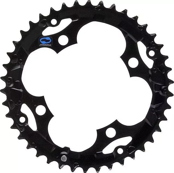 Звезда передняя Shimano ALIVIO, для FC-M415, 42T, черный