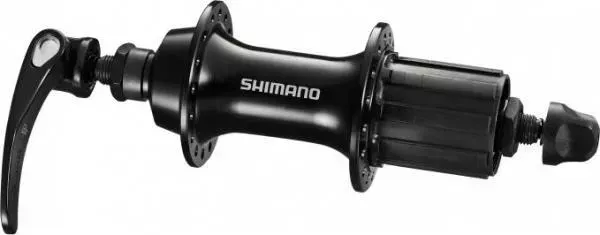 Втулка задняя Shimano RS300, , под кассету, 32 отверстия, 8-10 скоростей, черная