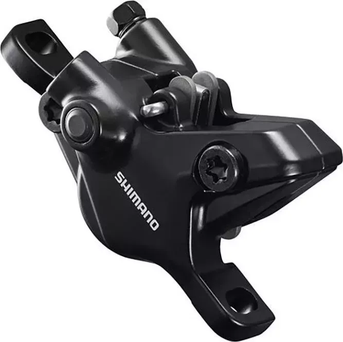Калипер Shimano гидр. MT410, post mount, полимерн. колодк. B01S без кулера, без адапт., цв. черный