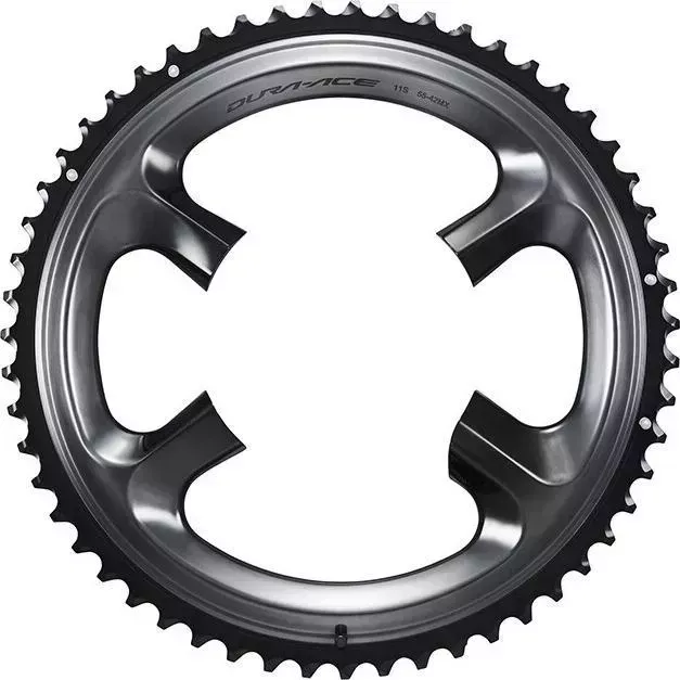 Звезда передняя Shimano Dura-Ace, для FC-R9100, 55T-MX, для 55-42T