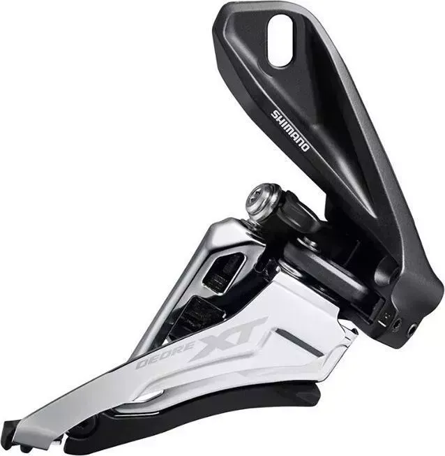 Переключатель скоростей Shimano передний XT, M8100-D, direct mount, side-swing, для 2X12, верхн. Тяга, для 36-38T, CL, 48,8 /