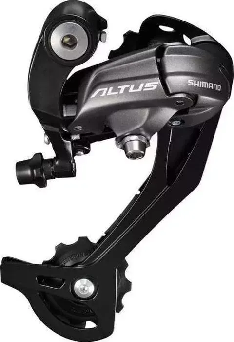 Переключатель скоростей Shimano задний Altus, M370, SGS, 9 ск., цв. черный