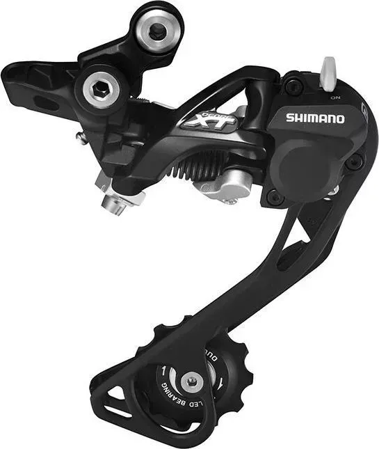 Переключатель скоростей Shimano задний XT, M786, SGS, 10 ск., черный, RD+