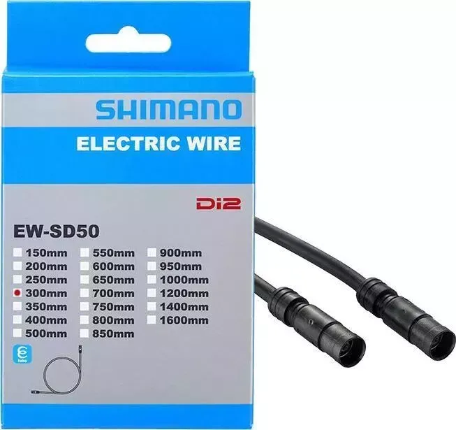 Электрический провод Shimano Di2, EW-SD50, для Ultegra Di2, STEPS, 300 мм цв. черный