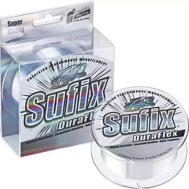 Леска SUFIX Duraflex x10 прозрачная 100 м 0.30 мм 9,7 кг