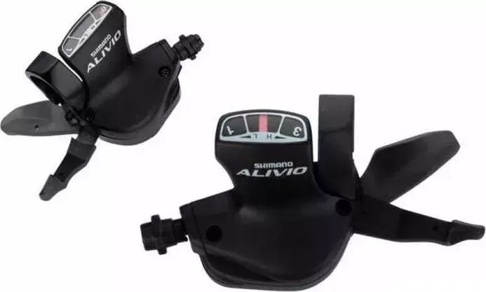 Шифтер Shimano Alivio, M4010, лев, 2 ск, тр. 1800 мм