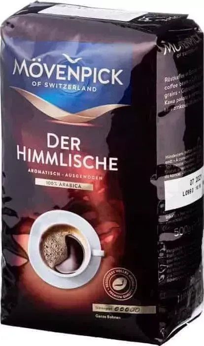 Кофе зерновой MOVENPICK Der Himmlische 500г. (1753)
