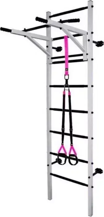 Шведская стенка Midzumi Katashi plus черный/белый, розовый