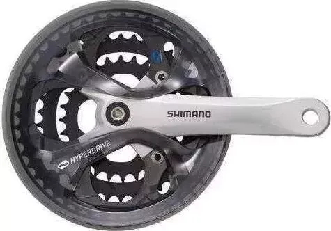 Система Shimano Acera, M361, 170 мм, Кв, 42 / 32 / 22T, защ, черный