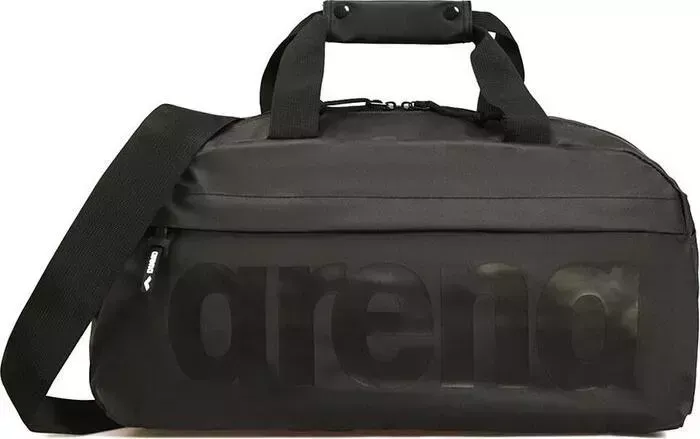Сумка Arena спортивная Team Duffle 25 Big Logo 002480500, полиэстер, черный