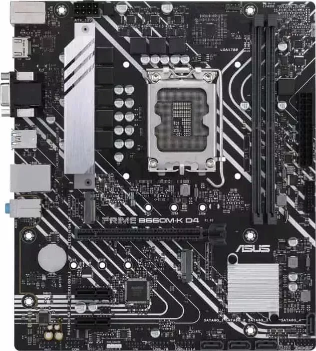 Материнская плата ASUS PRIME B660M-K D4 (90MB1950-M0EAY0)