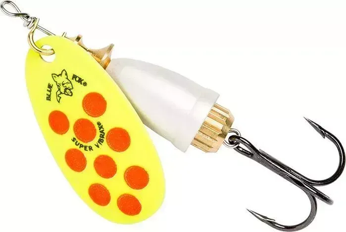 Блесна вращающаяся BLUE FOX Vibrax UV 2/YOPU