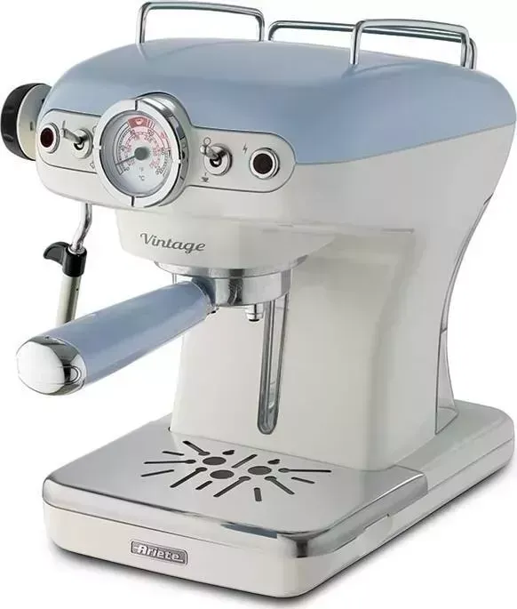 Кофеварка ARIETE 1389/15 Vintage ESPRESSO голубой