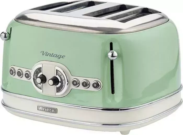Тостер ARIETE 156/04 Vintage зеленый